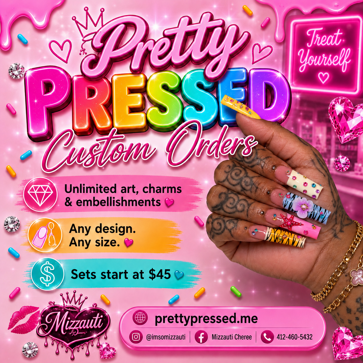 Custom Acrylic Set