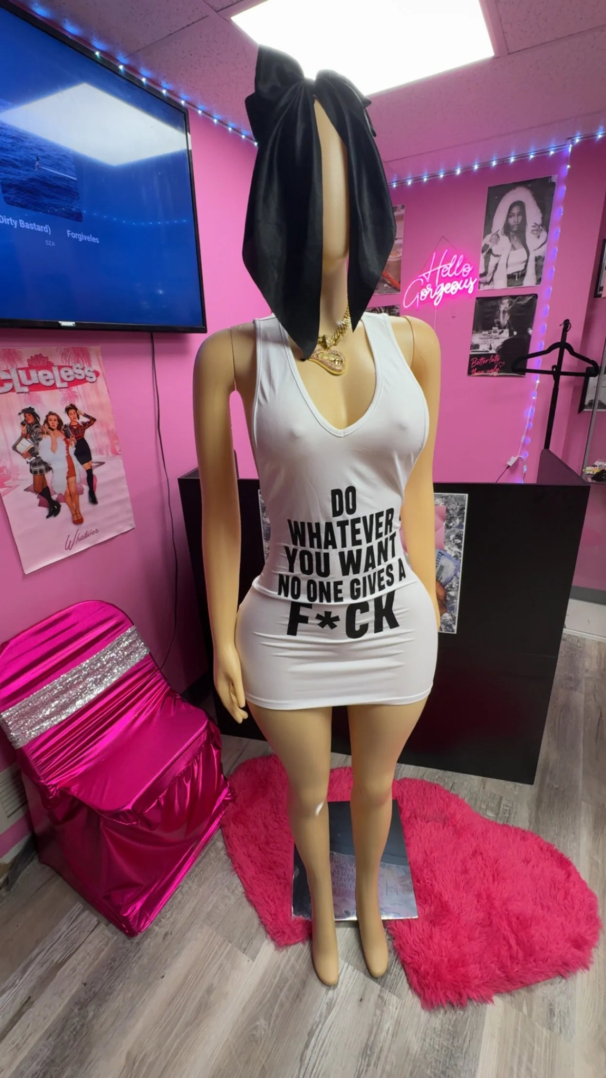 No Fks Given Dress